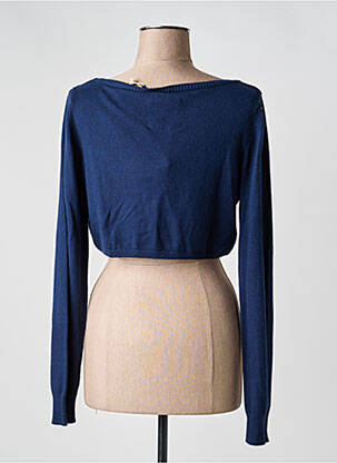 Bolero guler rotund albastru BLEND femeie