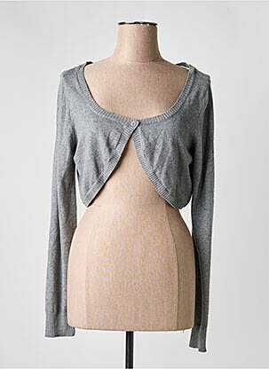 Bolero guler rotund gri BLEND femeie