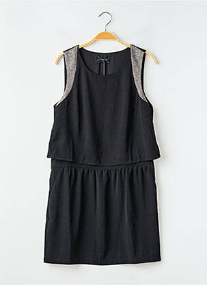 Rochie midi croială fluidă fără mâneci negru SCHOOL RAG femeie
