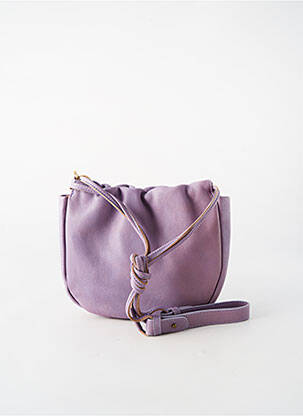 Geantă multibuzunare violet CRAZY LOU femeie