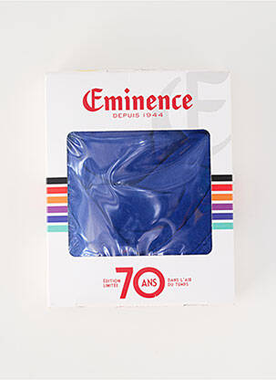 Tricou elasticitate mâneci scurte albastru EMINENCE bărbat