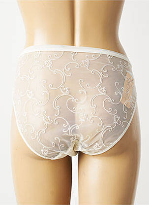 Chilot broderie dantelă de calais alb LISE CHARMEL femeie