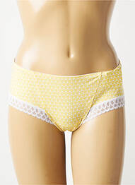 Shorty efect material satinat galben PRIMADONNA femeie
