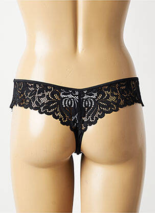 Tanga elasticitate negru MARIE JO femeie