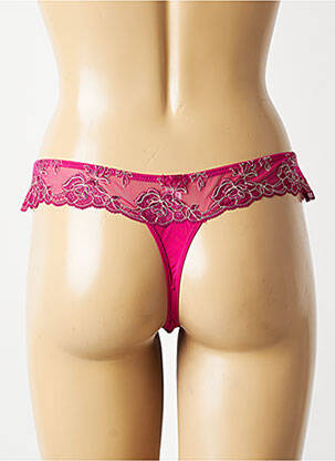 Tanga elasticitate roz MARIE JO femeie