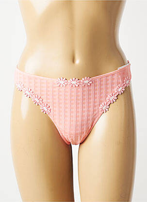 Tanga elasticitate roz MARIE JO femeie