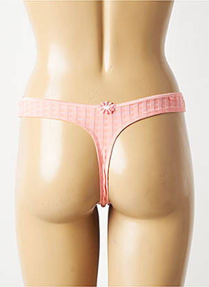 Tanga elasticitate roz MARIE JO femeie