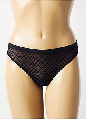 Tanga elasticitate negru MARIE JO femeie
