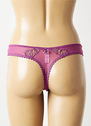Tanga elasticitate violet MARIE JO femeie