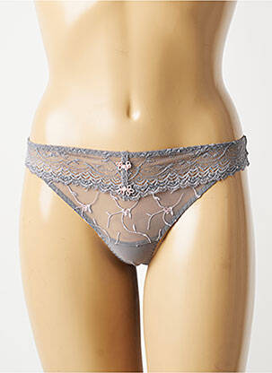 Tanga elasticitate gri AUBADE femeie