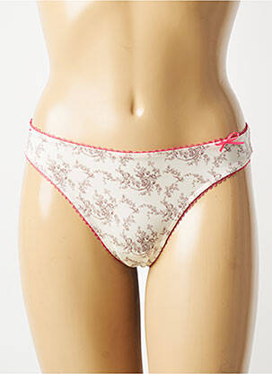 Tanga elasticitate bej PRIMADONNA femeie