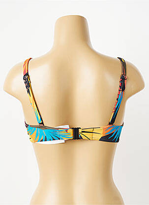 Sutien de costum de baie elasticitate top sutien modelat portocalie OLYMPIA femeie