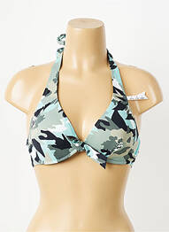 Sutien de costum de baie elasticitate top triunghiuri verde ESPRIT femeie