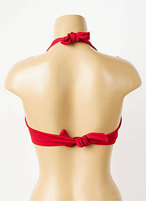 Sutien de costum de baie elasticitate roșu HENEJOLIE femeie