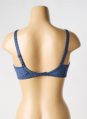 Sutien efect material satinat top sutien modelat albastru PRIMADONNA femeie