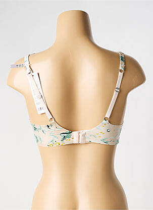 Sutien efect material satinat top sutien modelat bej ESPRIT femeie