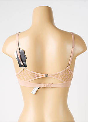 Sutien efect material satinat top sutien modelat culoare piersică MARIE JO femeie