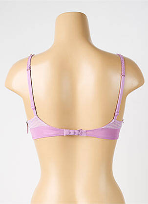 Sutien efect material satinat top sutien push-up violet MARIE JO femeie