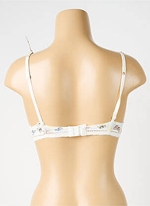 Sutien efect material satinat top sutien push-up galben ESPRIT femeie