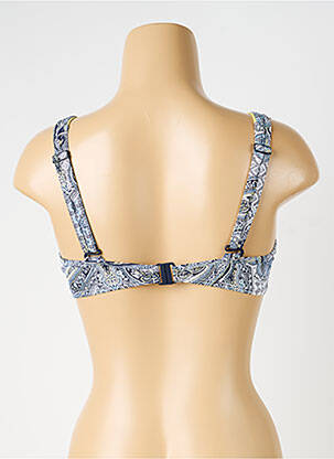 Sutien de costum de baie elasticitate sutien balconet cu decolteu înalt albastru ESPRIT femeie