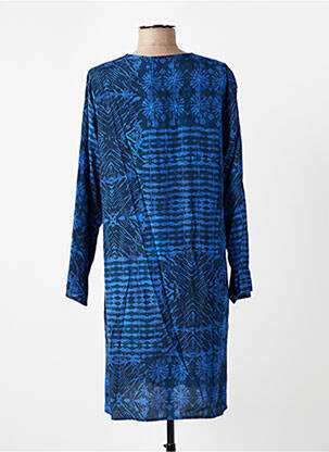 Rochie scurtă mâneci lungi mâneci lungi albastru LA FEE MARABOUTEE femeie