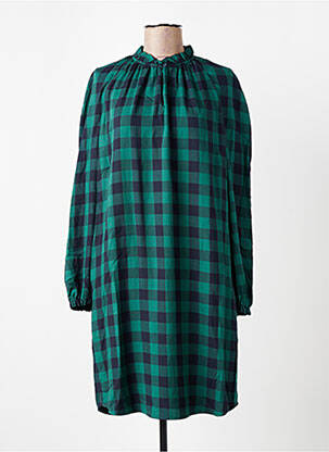 Rochie midi mâneci lungi mâneci lungi verde COMPTOIR DES COTONNIERS femeie