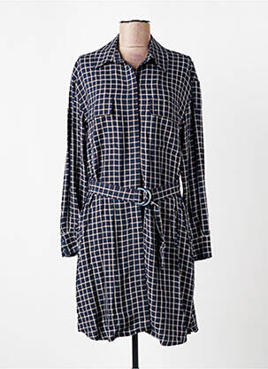 Rochie scurtă mâneci lungi mâneci lungi albastru COMPTOIR DES COTONNIERS femeie