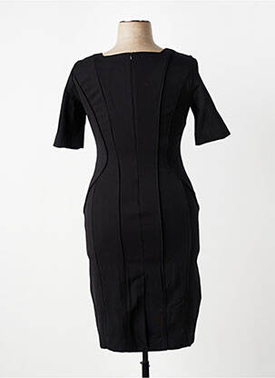 Rochie midi mâneci 3/4 mâneci 3/4 negru BROOKS BROTHERS femeie