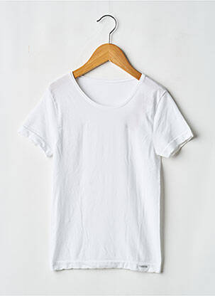 Tricou elasticitate mâneci scurte alb IMPETUS femeie