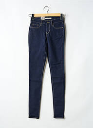 Blugi skinny țesătură brută mărime normală albastru LEVI'S femeie