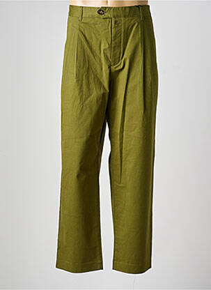 Pantalon chino țesătură poplin mărime normală verde TOMMY HILFIGER bărbat