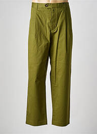 Pantalon chino țesătură poplin mărime normală verde TOMMY HILFIGER bărbat