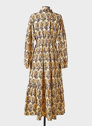 Rochie lungă mâneci lungi mâneci lungi bej RHUM RAISIN femeie