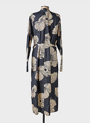Rochie lungă mâneci lungi mâneci lungi negru RHUM RAISIN femeie