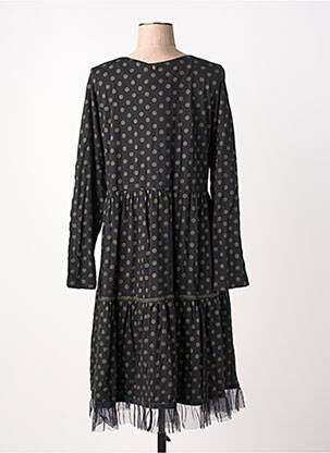 Rochie midi mâneci lungi mâneci lungi negru RHUM RAISIN femeie