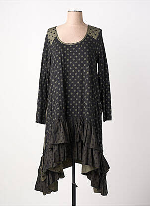 Rochie midi mâneci lungi mâneci lungi negru RHUM RAISIN femeie