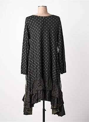 Rochie midi mâneci lungi mâneci lungi negru RHUM RAISIN femeie