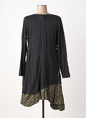 Rochie midi mâneci lungi mâneci lungi negru RHUM RAISIN femeie