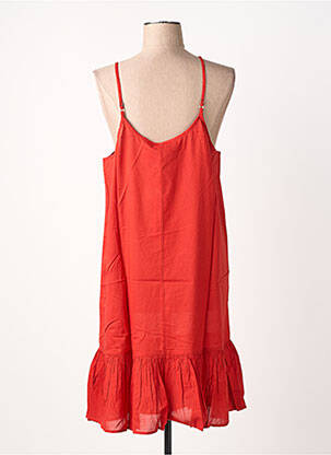 Jupon/fond de rochie croială dreaptă roșu RHUM RAISIN femeie