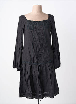Rochie midi mâneci lungi mâneci lungi negru RHUM RAISIN femeie