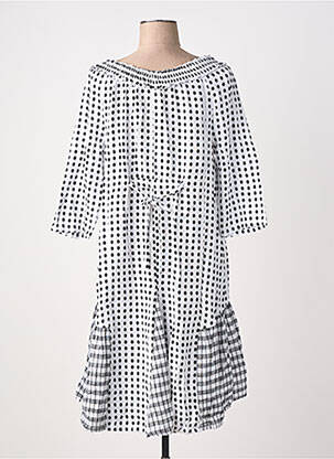 Rochie midi mâneci 3/4 mâneci 3/4 negru RHUM RAISIN femeie