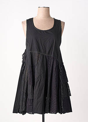 Rochie scurtă fără mâneci fără mâneci negru RHUM RAISIN femeie