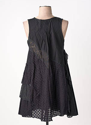 Rochie scurtă fără mâneci fără mâneci negru RHUM RAISIN femeie