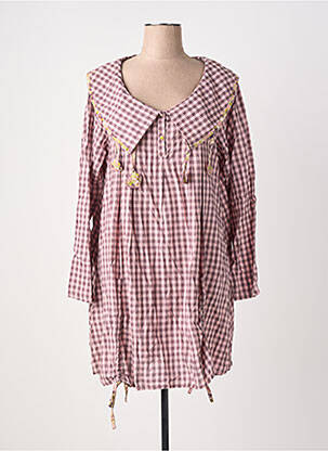 Rochie scurtă mâneci lungi mâneci lungi violet RHUM RAISIN femeie