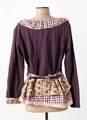 Jachete casual croială cambrată violet RHUM RAISIN femeie