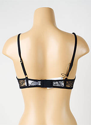 Sutien cu armatură top bentiță negru WOLFORD femeie