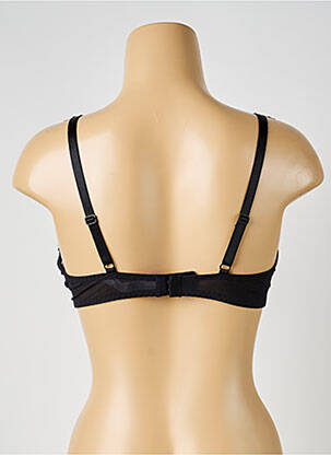Sutien broderie sutien cupe întregi cu decolteu înalt negru PASSIONATA femeie