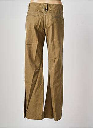 Pantalon chino țesătură poplin mărime normală verde MEXX femeie