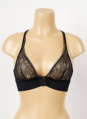 Sutien fără armatură bralete negru SIMONE PERELE femeie