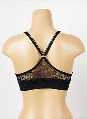 Sutien fără armatură bralete negru SIMONE PERELE femeie
